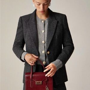 J. CREW Women’s Vivienne Blazer Size 6 Wool Blend Preppy Academia Classic
